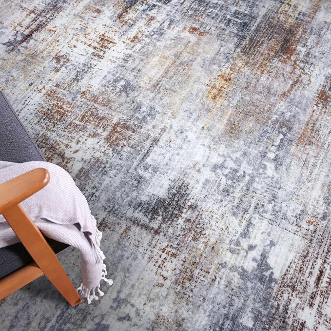 IOHOUZE Abstract Area Rug 3x5 Ft Washable Rugs - Image 7