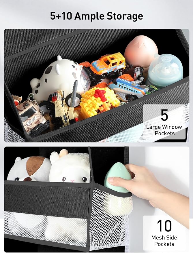 Yecaye 2 Pc Over the Door Organizer - Image 3