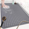 Shower Mat Non Slip: 47.2 x 31.5 Inch Extra Large TPE Shower Mats by Mofonky