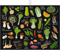 Vegetables Dish Drying Mat for Kitchen Counter Microfiber Absorbent Dish by VisittheDuibelproduct