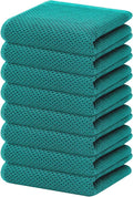 Homaxy 100% Cotton Waffle Weave Kitchen Dish Towels, Ultra Soft Absorbent Quick by Homaxy