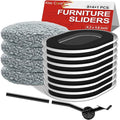 Furniture Sliders for Hardwood Floors: Multi-Surface 3-in-1 Furniture Movers by KissCore