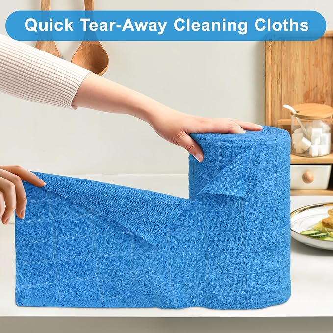 LIVOS Microfiber Cleaning Cloth Roll - Image 4