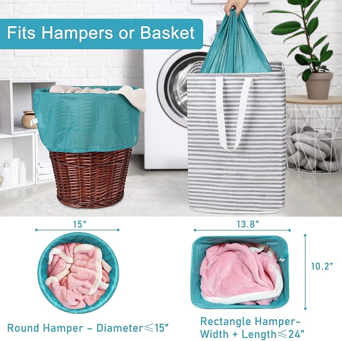 Polecasa Heavy Duty Large Mesh Laundry Bags - Image 4