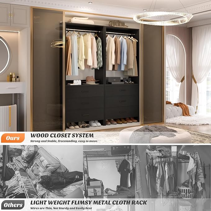 Aheaplus 2FT Closet System - Image 6