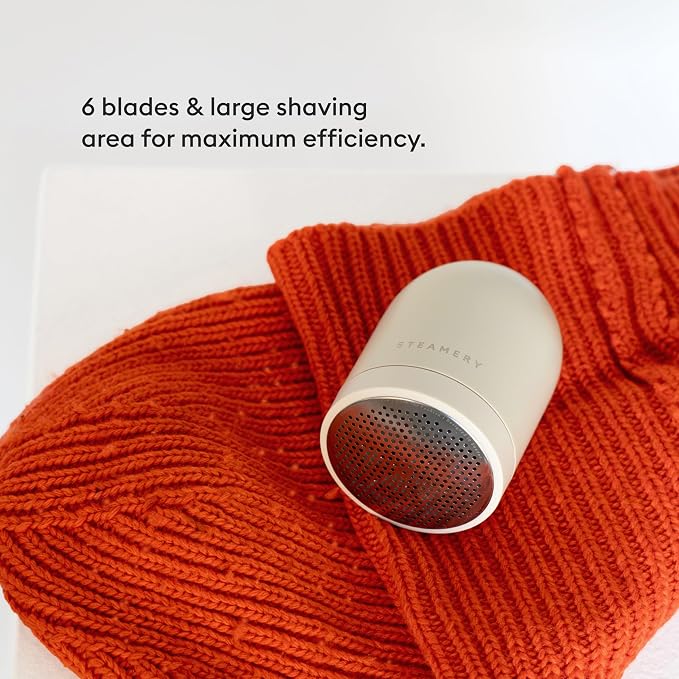 Steamery Fabric Shaver Pilo 2, Removes Lint and Pilling from Clothes and - Image 5