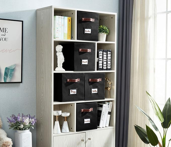 DECOMOMO Storage Cubes, Fabric Organizer Bins - Image 2