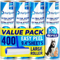 PetLovers Extra Sticky Floor Lint Roller 4 Pack of Refills Only by PetLovers