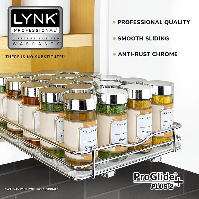 LYNK PROFESSIONAL® Pull Out Spice Rack Organizer - Image 2