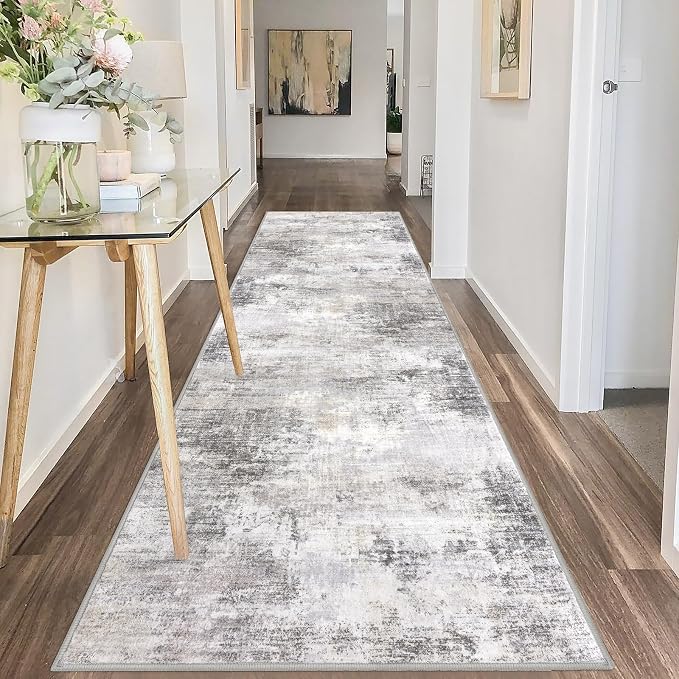 IOHOUZE Abstract Runner Rug 3x10 Ft Washable Runners - Image 8