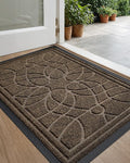 DEXI Front Door Mat Outside Entrance, Heavy Duty Non Slip Low Profile Doormat by DEXI