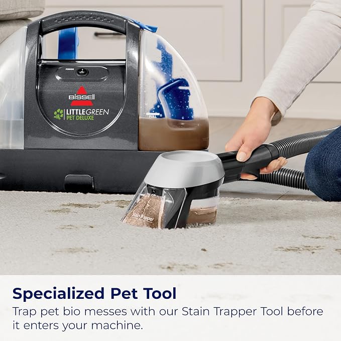 BISSELL Little Green Pet Deluxe Portable Carpet Cleaner and Car/Auto Detailer - Image 7