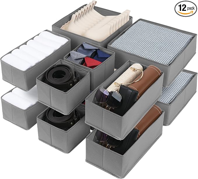 Cupic Cupid Drawer Organizer, Dresser Organizers, Foldabe Drawer Organizer by Unknown