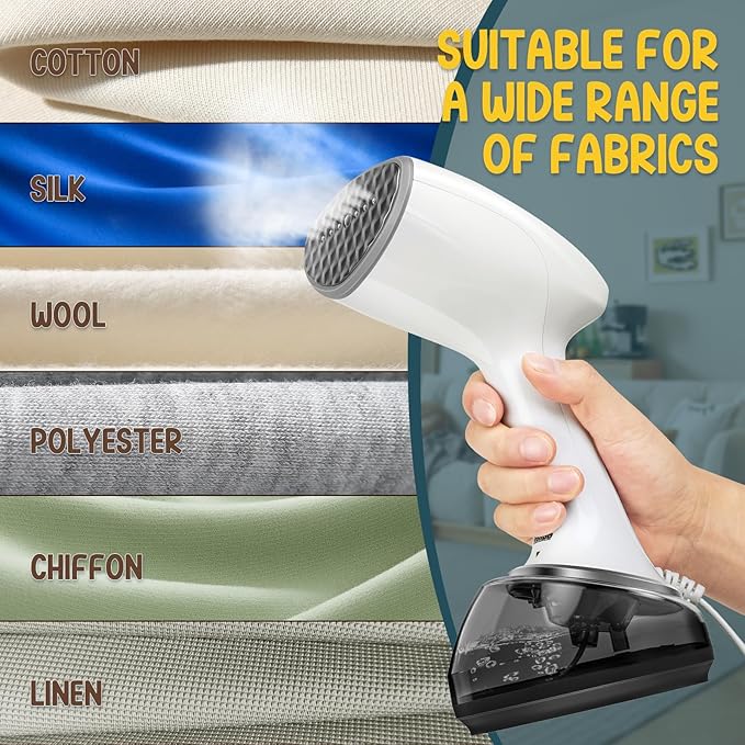 Handheld Steamer for Clothes 1200W, Clothes Steamer - Image 4