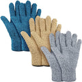 Patelai 3 Pairs Microfiber Plant Dusting Gloves Leaf Cleaning Gloves by Patelai