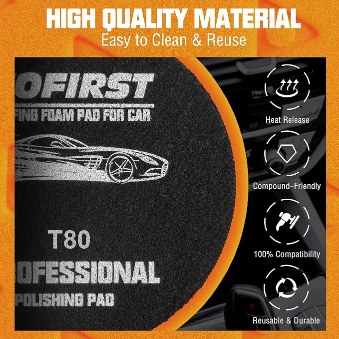 6 Inch Buffing Pads - Image 3