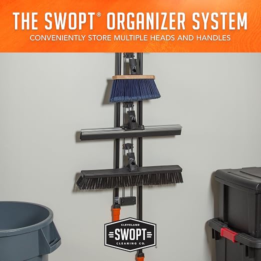 SWOPT 24” Standard Multi-Surface Push Broom Head — Indoor and Outdoor Push - Image 11