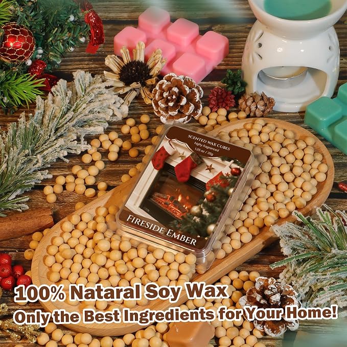 SCENTORINI Christmas Wax Melts, Scented Wax Melts 6 Pack - Image 4