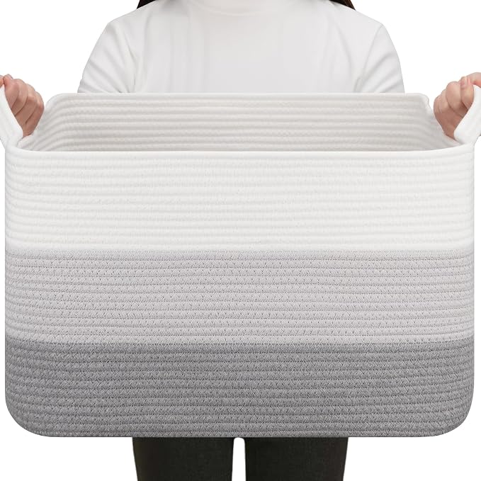 OIAHOMY Rectangle Woven Storage Basket - Image 7