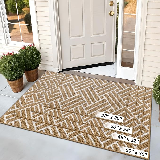 OLANLY Indoor Door Mat, 48x32 Inch, Dirt Resistant and Absorbent, Non-Slip - Image 8