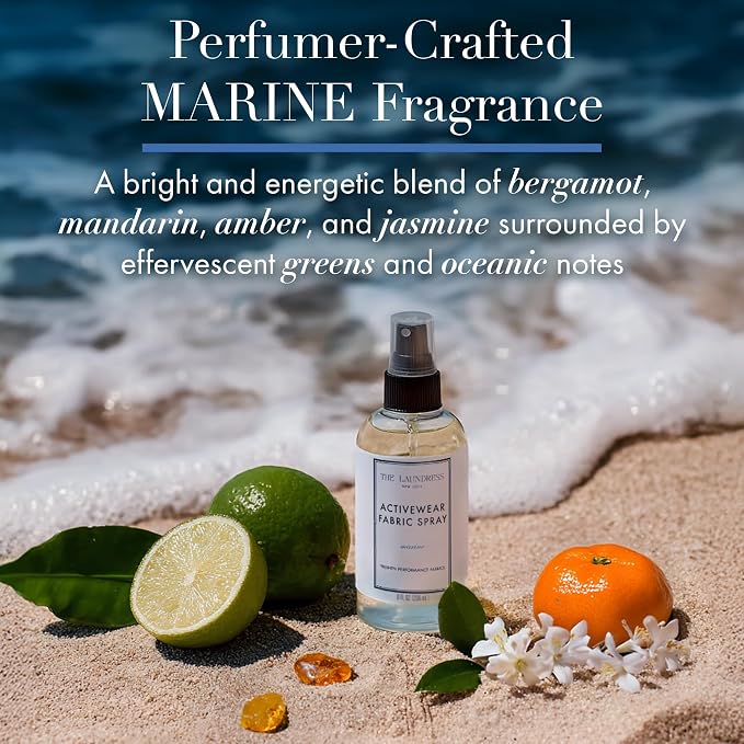 The Laundress Activewear Fabric Refresher Spray, 8 Oz, Marine Fragrance - Image 6