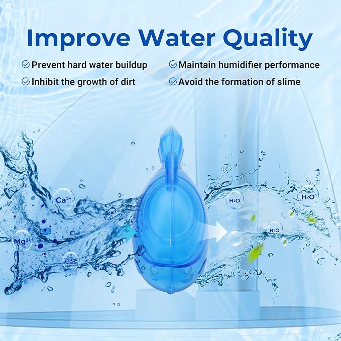 Funmit 12 Pack Universal Humidifier Cleaner Fish Compatible - Image 5