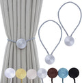 Magnetic Curtain Tiebacks - 12mm Magnetic Tie Backs by SLIFEOW