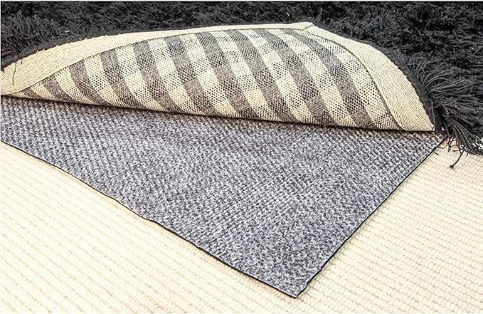 Hold-a-Rug Plush 9' x 12' Nonskid, Nonslip Rug Pad, Reversible Gripper by Hold-a-Rug