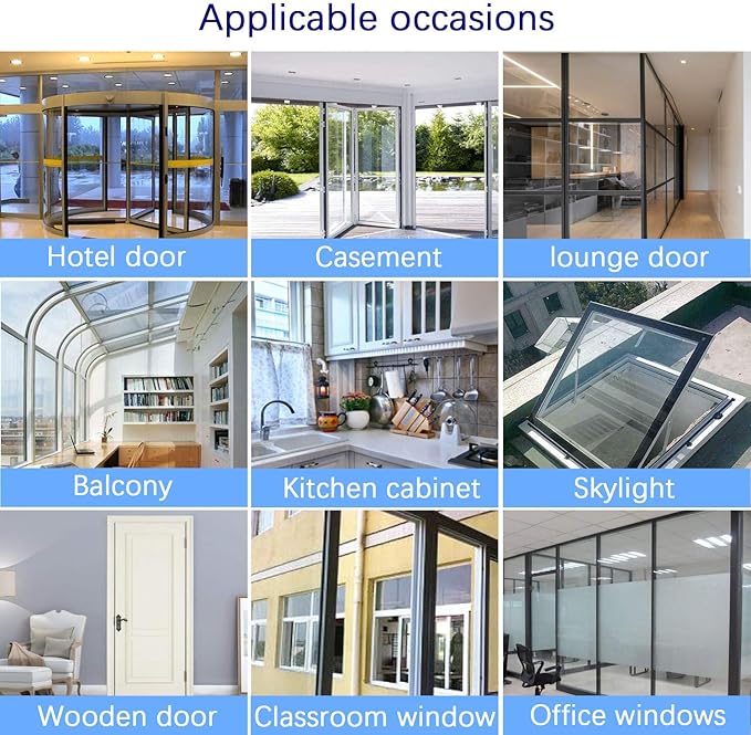 TAROSE Weather Stripping, Silicone Door Seal Strip Door, Transparent 16 Feet - Image 4