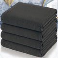 VOOVA & MOVAS Grey Bath Towels by VOOVAMOVAS