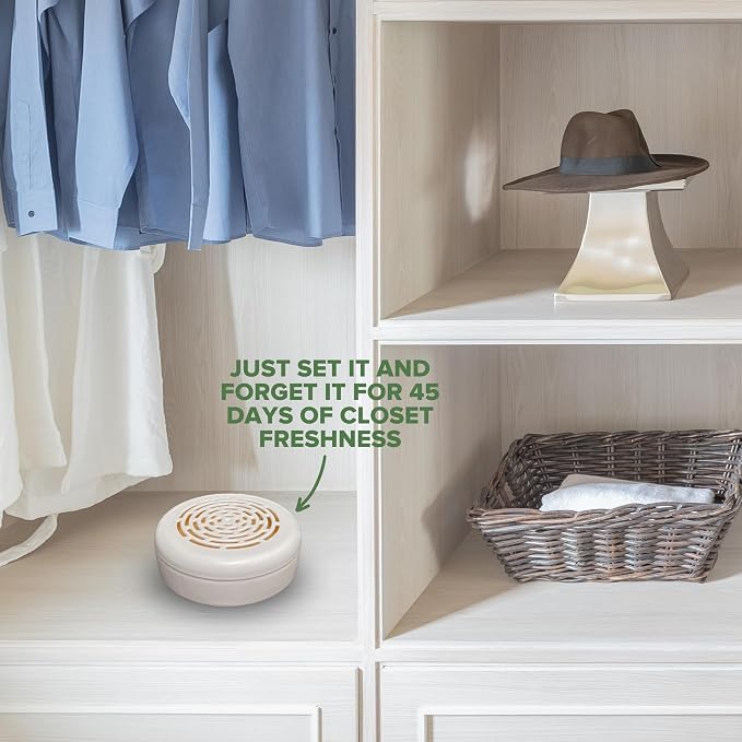 Citrus Magic For Closets Odor Absorbing Solid Air Freshener, Bamboo Rainforest - Image 5