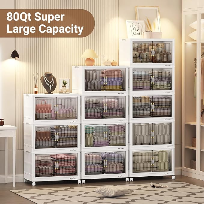 BROVIEW 320Qt Stackable Storage Bins - Image 6