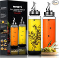 Glass Olive Oil Dispenser Bottle by Benebyr