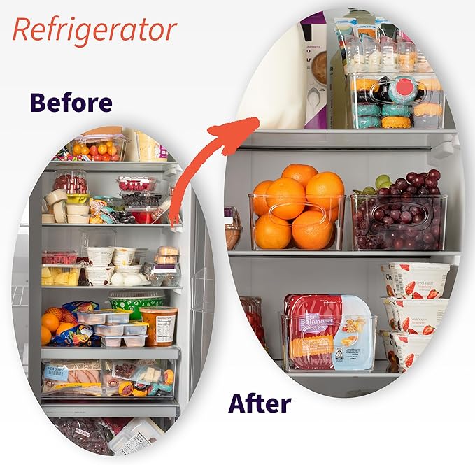 Pantry Organizers and Storage and Cabinet Organizer, 4 Pack - Image 6