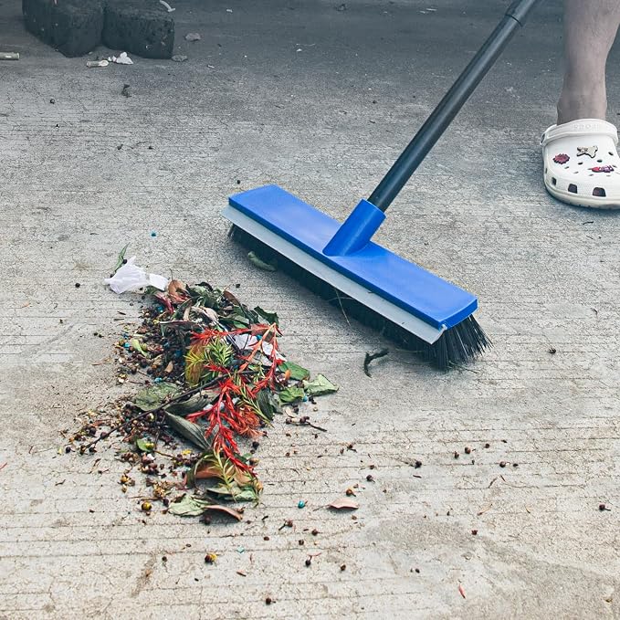 16 Inch Push Broom Outdoor 2 in 1 - Image 5
