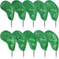 Golf Headcovers Golf Club Head Covers Four Leaf Clover Good Luck Charm by BigTeeth