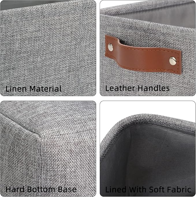 DULLEMELO Fabric Bathroom Storage Bin - Image 3