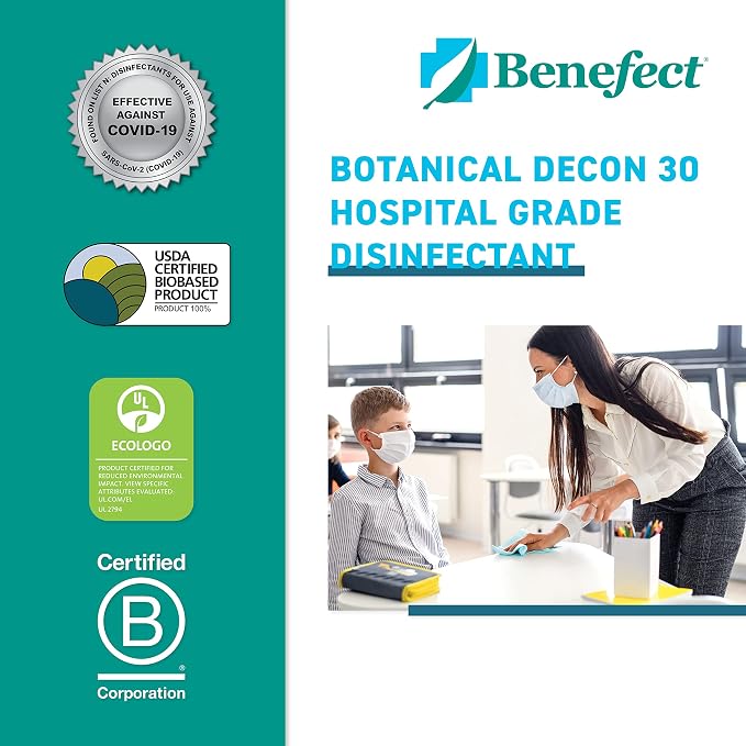 Benefect Botanical Decon 30 Disinfectant Cleaner - Image 7