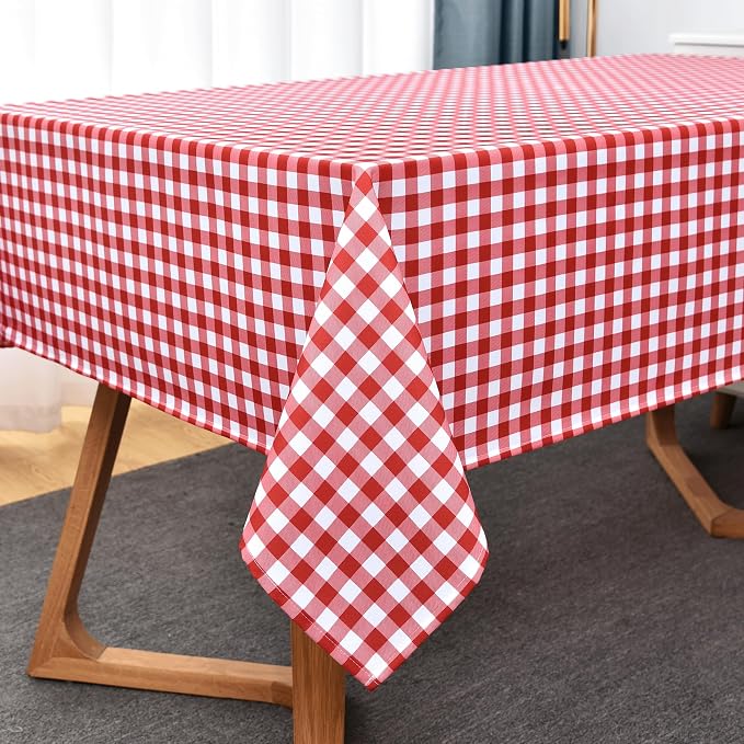 Classic Gingham Tablecloth Fabric - Image 8