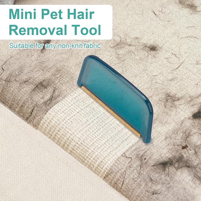 Carpet Rake for Pet Hair Removal Tool, Reusable Pet Hair Remover Broom - Image 7