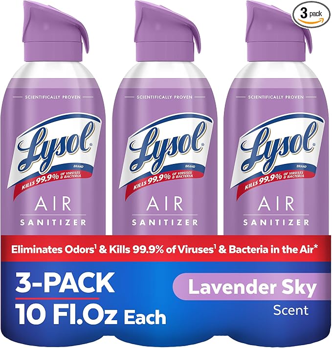 Lysol Air Sanitizer Spray with Odor Eliminator by Lysol