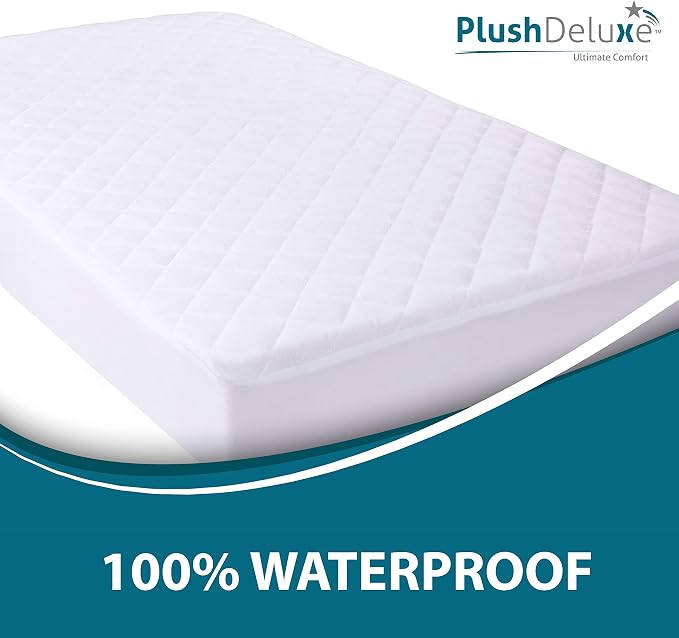 Crib Mattress Protector 100% Waterproof, Noiseless – Viscose Made from Quilted - Image 2