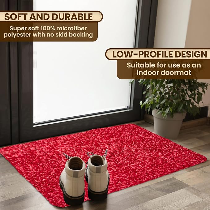 Premium Microfiber Indoor Door Mat – 36"x72" Washable Entry Mat, Waterproof - Image 3
