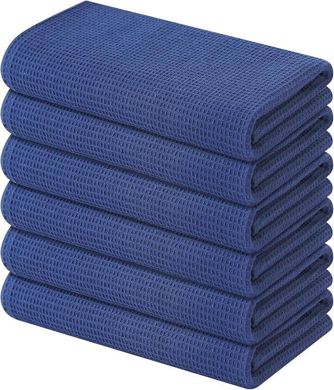 Homaxy 100% Cotton Waffle Weave Kitchen Towels by Homaxy