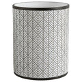 Allure Home Creation Shelby Resin Grey Multicolored Wastebasket Trash Can by AllureHomeCreation