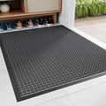 Amyracel Front Door Mat Outdoor Indoor Entrance, Heavy Duty Rubber Backing by Amyracel