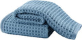 Microfiber Waffle Face Towels, 2 Pieces, Fast Drying, Lint Free by Unknown