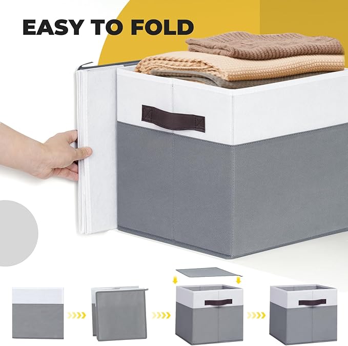 Criusia Storage Cubes for Cube Organizer - Image 7
