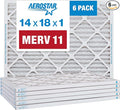 Aerostar 14x18x1 MERV 11-6 Count by AirFiltersDelivered