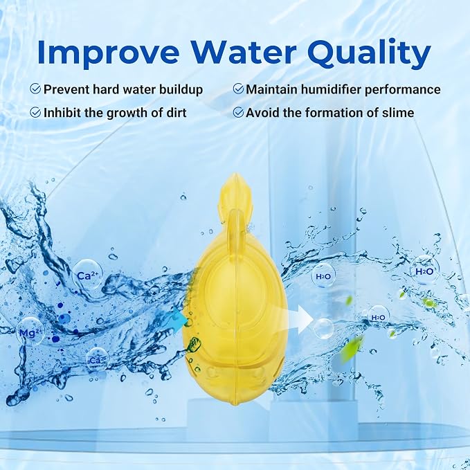 Funmit 6 Pack Universal Humidifier Cleaner Fish Compatible - Image 5